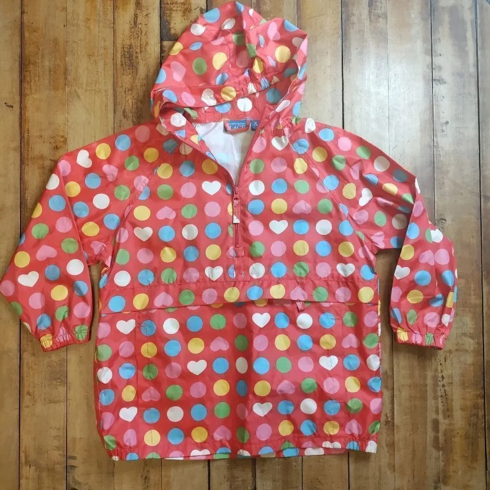 Children's Place Jacket Anarok size 7 to 8 pink windbreaker Vintage packable Y2K